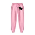 thumbnail image 3 of Busydd Two Piece Sets for Women Fall Casual Heart Print Sweatsuits Loose Oversized Hoodies and Drawstring Sweatpants with Pockets Fashion Travel Vacation Outfits for Women, 3 of 4