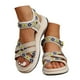 thumbnail image 2 of MKLEKYY Sandalias de Mujer de Verano Con Plataforma y Punta Abierta, Cómodas E Informales para Exteriores, 2 of 4
