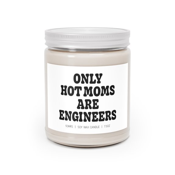 Engineer Mom Mother's Day Mama Candle, Gifts, Decor