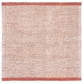 thumbnail image 2 of Safavieh Metro Matilda Striped Area Rug, Ivory/Red, 6' x 6' Square, 2 of 11