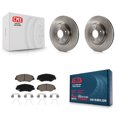 thumbnail image 1 of CMX Front Disc Brake Rotors and Ceramic Pads Kit for Car 2012-2016 Honda CR-V FWD K8C-100632, 1 of 11