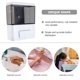 thumbnail image 3 of OUNONA Dispenser De Jabón Manual De Pared Color Fabricado En Material PP Resistente Y Duradero, 3 of 8