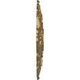 thumbnail image 4 of Ekena Millwork 18"OD x 3 1/2"ID x 1 1/2"P Riley Ceiling Medallion (Fits Canopies up to 4 5/8"), Hand-Painted Pale Gold, 4 of 5