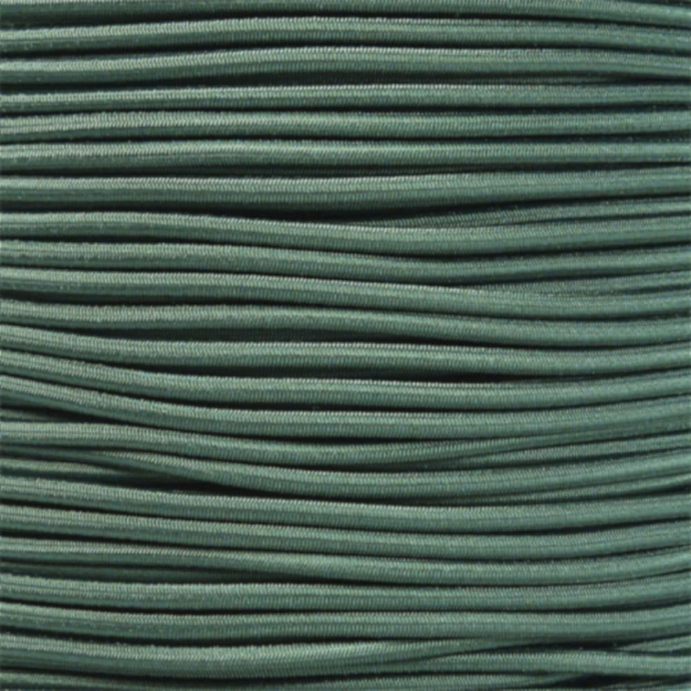 Paracord Planet 1/8 Inch Shock Cord - Dark Green - 50 Feet