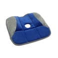 thumbnail image 1 of Cojín de asiento para sentarse durante mucho tiempo, portátil, suave para silla de oficina, cómodo, ergonómico, cojín de sofá, almohadilla de silla Azul, 1 of 10