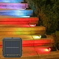 thumbnail image 6 of Hwkond Solar Light Outdoors Solar Single-sided Light-emitting Wall Light Outdoor Watertight Garden Wall Light LED Garden Home Wall Washer on Clearance, 6 of 6