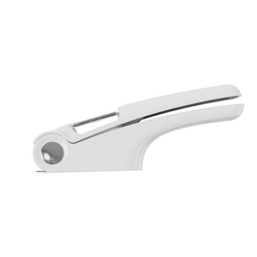 Crestiq 4-in-1 Manual Garlic Press and Slicer, Rustproof