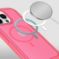 thumbnail image 3 of For Apple iPhone 13 Pro Max 6.7" Strong MagSafe Compatible Shockproof Hybrid Glossy Oil Protective Slim Hard TPU Cover ,Xpm Phone Case [ Hot Pink ], 3 of 3