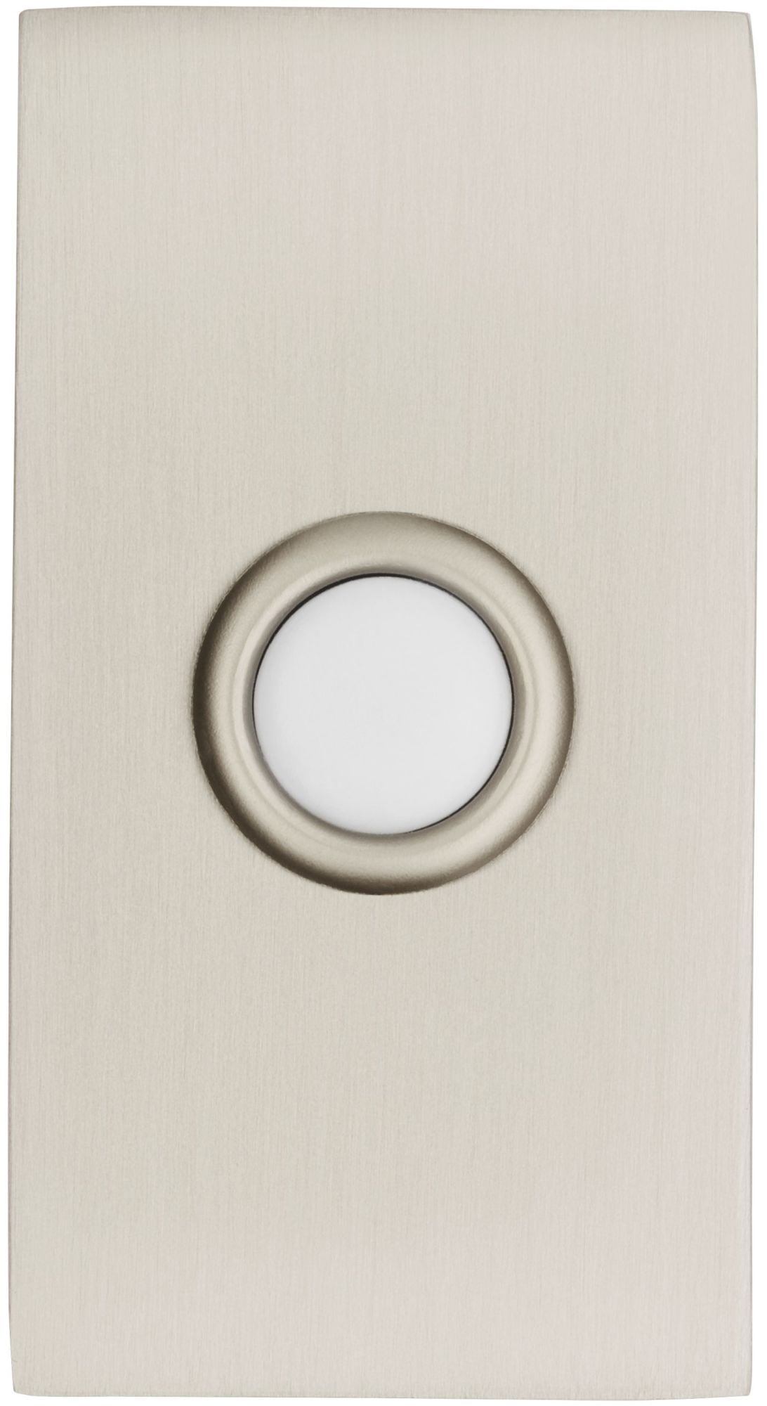 Baldwin 4863260 3" X 1-1/2" Illuminated Rectangular Door Bell From The Estate Collection -
