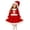V_Red, variant on KICILVS Mrs Claus Costume for Women Fuzzy Trim Christmas Dress Holiday Party Outfit for Festive Events and Gatherings