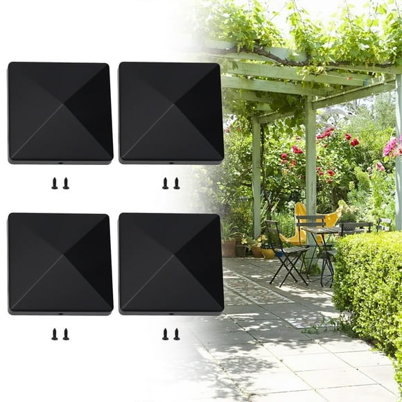 4x4 inch Plastic Fence Post Cap Post Cap to Protect Outdoor Wooden Fence