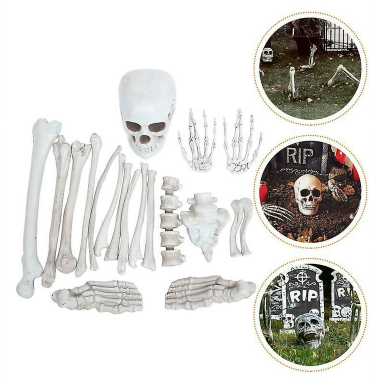 Skeleton, H: 120 cm, 300 g, White, 1 pc