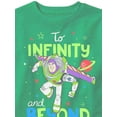 thumbnail image 3 of Disney Toy Story Toddler Boys Buzz Lightyear T-Shirt, Sizes 2T-5T, 3 of 4