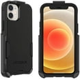 thumbnail image 3 of BELTRON Belt Clip Holster for Commuter Series Case iPhone 12 Mini Case NOT Included, Belt Clip ONLY Features: Secure Fit, Quick Release Latch & Built-in Kickstand, 3 of 7