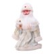 thumbnail image 2 of muñeca de Papá Noel juguete eléctrico Navidad Santa figura para regalo divertido hogar Blanco, 2 of 8