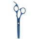 thumbnail image 1 of Juego de tijeras de corte de cabello de 6 pulgadas y tijeras de entresacar para barbería, coloridas, para uso en salón o en casa., 1 of 5