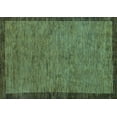 thumbnail image 1 of Ahgly Company Indoor Rectangle Abstract Light Blue Modern Area Rugs, 5' x 8', 1 of 4