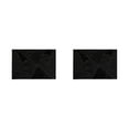 thumbnail image 2 of Tapete para comedor Billuyoard Posavasos resistente al calor PVC Negro 2Conjunto, 2 of 6