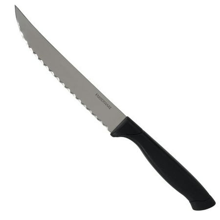 Plastic Retractable Utility Knife - Farberware 5 Inch Wave Edge Plastic Handle Utility Knife