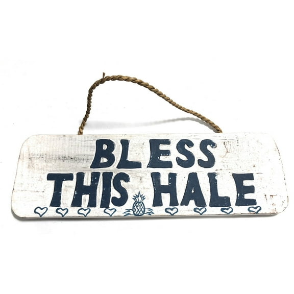 Bless This Hale Sign 14" - Rustic Cottage Style | #ort17096