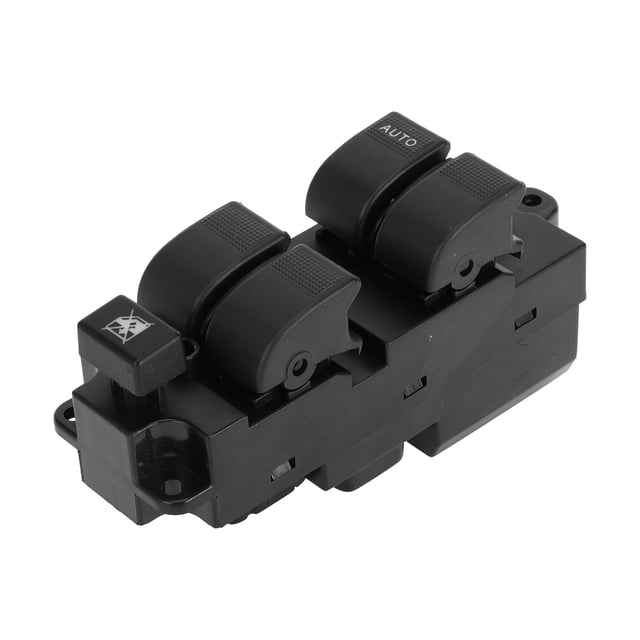 Interruptor de ventana eléctrica Unique Bargains No.SA1066350M1 para el lado del conductor delantero izquierdo para Mazda 323 Haima 7 Negro