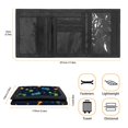 thumbnail image 6 of CHAQLIN Polyester Kids Trifold Wallet with Large Capacity Foldable Trifold Card Wallet for Outdoor, Cute Cartoon Dinosaur Print Trifold Money Bag, 6 of 7