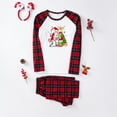 thumbnail image 4 of Conjuntos de pijamas navideños familiares a juego Grinch 2024, pijama de Grinch con parte superior y pantalones de pijama a cuadros, pijama de Grinch para niños y adultos para la familia, 10 Años, 4 of 4