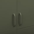 thumbnail image 5 of vidaXL Garde-Robe Olive Vert 90x50x180 cm Acier, 5 of 5