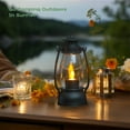 thumbnail image 4 of geerera LED Lantern, Decorative Winter Light, Small Elegant Design, for Christmas Centerpiece, Wedding Decor, Camping Ambiance, 4 of 6
