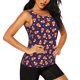 thumbnail image 2 of Balery Candy Corn (2) Camiseta sin mangas estampada ligera para mujer, tops de entrenamiento sin mangas, camisetas de yoga transpirables de secado rápido.-Medium, 2 of 7