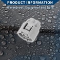 thumbnail image 6 of Unique Bargains 2 Pin Radiator Fan Connector Plug Waterproof Female Wire Terminal Connector for Toyota RAV4 1 Set, 6 of 6