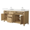 thumbnail image 6 of Wyndham Collection Wcf9292-72D-Qtz-Us3mxx Pendry 72" Free Standing Double Basin Vanity Set, 6 of 7