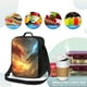 thumbnail image 4 of Disketp Red And Blue Fire Dragon B Bolsa Térmica Estampada para Almuerzo, Lonchera para Hombres y Mujeres Adultos, 4 of 7