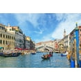 thumbnail image 2 of ABPHOTO 7x5ft Photography Backdrop Gondola at the Rialto Bridge in Venice Landmark City Landscape Photo Background Backdrops, 2 of 4