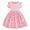 Z2-Pink, variant on Dresses for Girls Summer Sundress Baby Flowy Floral Printed Mesh Tutu Round Neck Short Sleeve with Ruffled Puff Child Girls Dresses Fashion 3-4 T