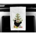 thumbnail image 3 of Carolines Treasures BB9201WTKT Polish Poland Chicken Christmas White Kitchen Towel Set of 2 Dish Towels Teal 19 X 25", 3 of 3