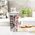 thumbnail image 6 of Nurse Stainless Steel Thermal Tumbler with Lid, Nurse Life Tumbler for Women, Double Wall Vacuum Insulated Travel Mug, Birthday or Christmas Gifts, 20oz, 6 of 6