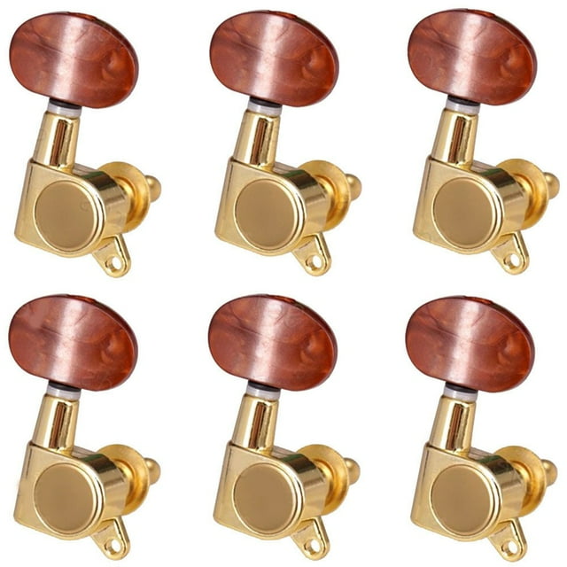 3L3R6R6L Fully Enclosed Locking Tuning Pegs Tuner For Electric Acoustic guitar
