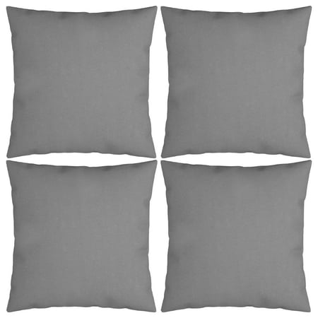 

vidaXL 4x Throw Pillows Fabric Backrest Pallet Cushions Multi Colors/Sizes