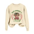 thumbnail image 4 of Kcodviy Sweat à Capuche de Noël pour Femmes, Imprimé Western, Automne, Confortable, Habillé, avec Fermeture Éclair Active, 4 of 4