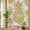 Gold, Mustard, White, variant on Window Privacy Film for Home Office Static Cling, Blue Pineapple Decorative Stained Glass Window Film for Narrow Windows/Sidelight/Door Side Panel Summer Botanical Tropical Fruits 17.7 x 78.7 Inches