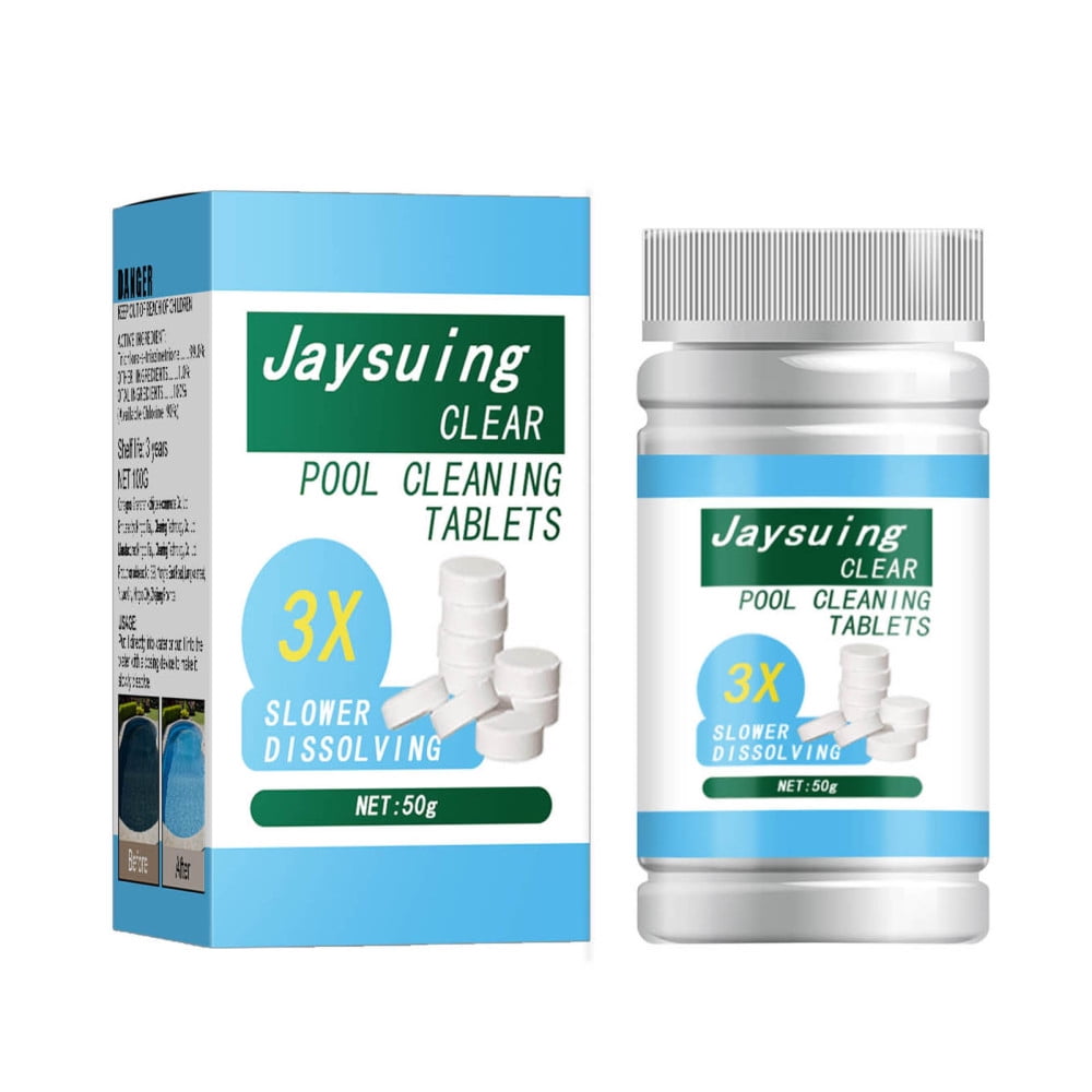 Pool Chlorinating Tablets Clear Balance Fast Acting & Quick Dissolving