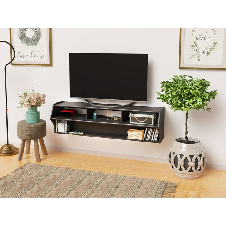Prepac altus plus floating tv stand discount