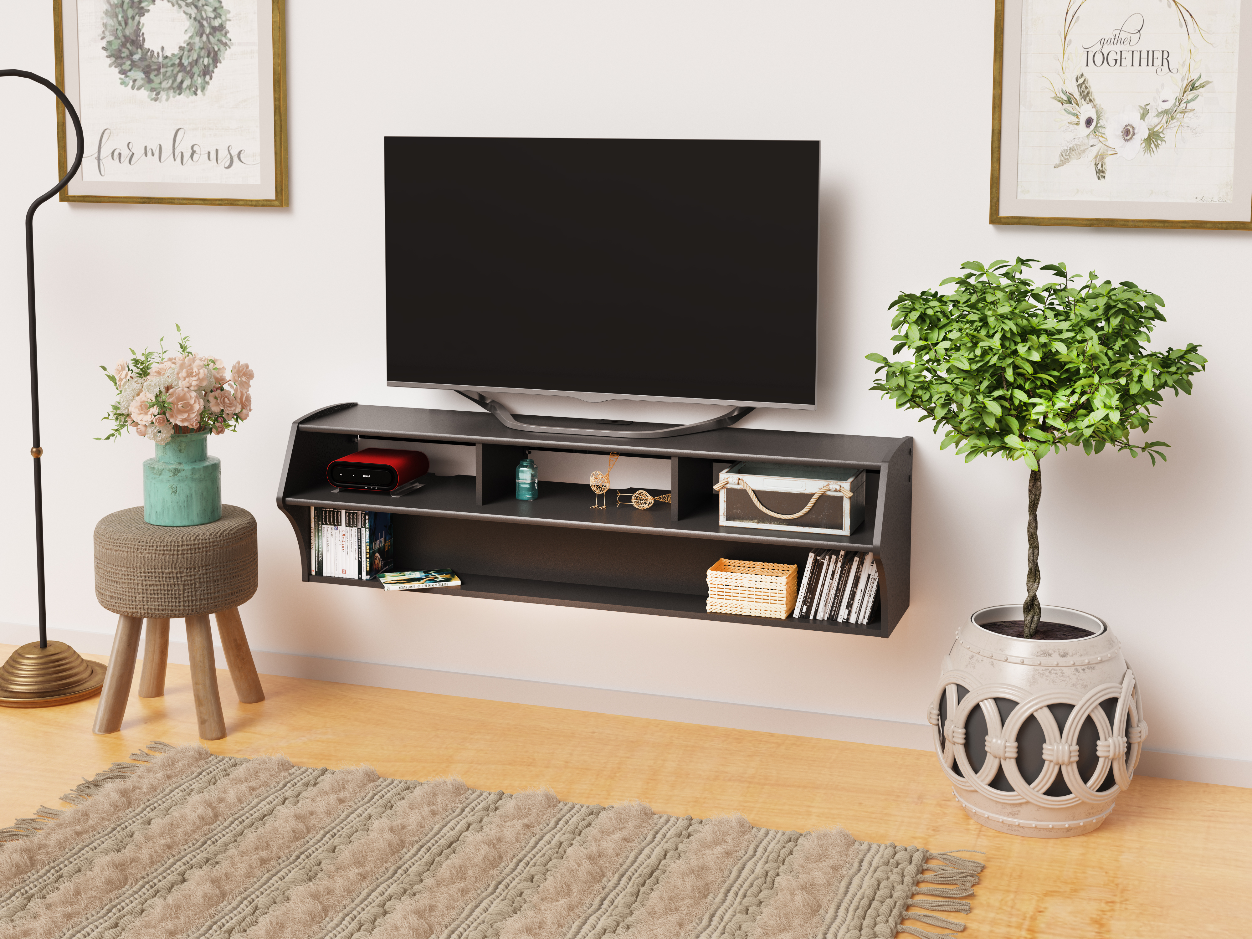 Altus Plus Floating TV Stand for TVs up to 60" - image 2 of 10
