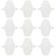 thumbnail image 1 of Compresas sanitarias de tela impermeables, lavables y reutilizables (9 unidades en 1), 180 mm (blanco), 1 of 7