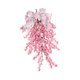 thumbnail image 5 of Corona de flores artificiales en forma de lágrima, adorno de primavera y verano, regalo para decoración colgante Rosa, 5 of 9