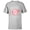 Athletic Heather, variant on Star Wars Valentine Day Love You to the Death Star and Back - Short Sleeve T-Shirt for Kids - Customized-Athletic Heather