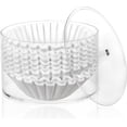 thumbnail image 1 of Tundralight Coffee Filter Holder, Acrylic Coffee Pod Holder with Lid, Reusable Coffee Filter Storage Container, Stylish Coffee Filter Dispenser for Coffee Bar, Kitchen Countertop, 1 of 5