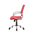 thumbnail image 3 of Boss Office Products Red Adjustable Breatheable Task Chair, 3 of 6