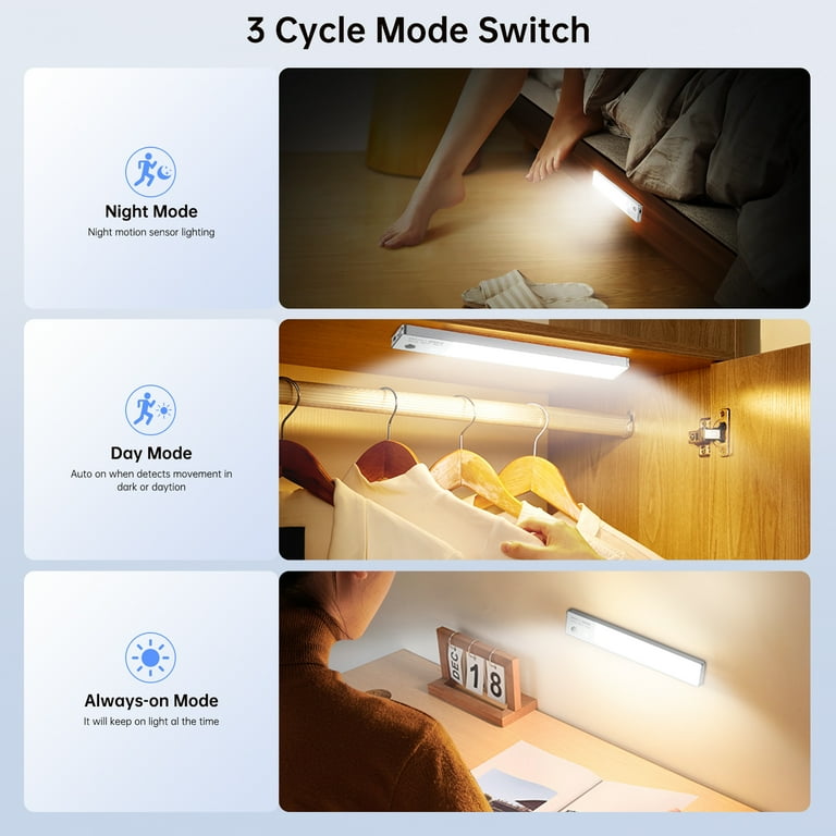 Under kitchen cabinet lighting on sale with motion sensor